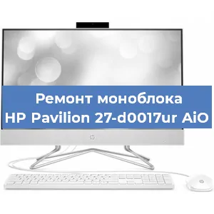 Замена термопасты на моноблоке HP Pavilion 27-d0017ur AiO в Белгороде